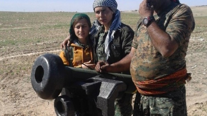 video vu khi khung cua luc luong nguoi kurd o syria