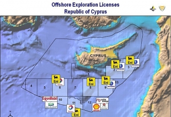 Eni và Total phát hiện mỏ khí đốt mới ở Cyprus