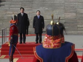 Thủ tướng Nhật Bản tìm hậu thuẫn của Mông Cổ trong tranh chấp biển đảo với Trung Quốc