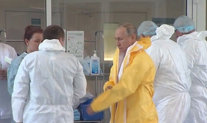 truong hop dau tien nhiem coronavirus trong dien kremlin