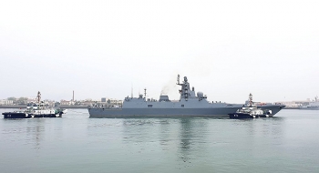 Tàu chiến Nga và Ấn Độ đã tới Trung Quốc