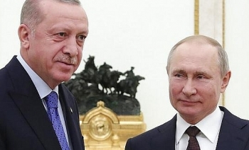 Hai ông Putin và Erdogan thảo luận các dự án năng lượng hạt nhân