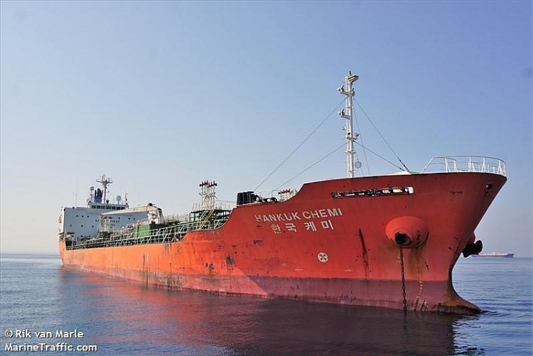 Iran thả tàu chở dầu của Hàn Quốc