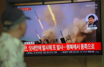 Triều Tiên lại bắn tên lửa