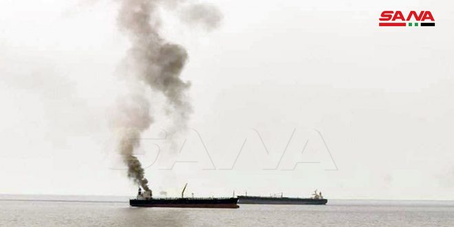 Lại cháy tàu chở dầu ngoài khơi Syria