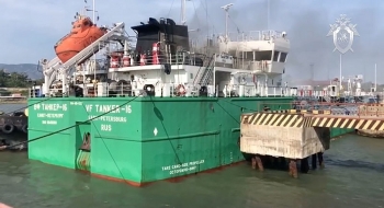 Nổ tàu chở dầu ở Nga, 3 người chết