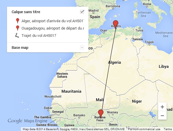 Airbus A320 của Algeria mất tích?