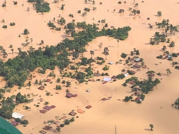 Vỡ đập thủy điện ở Lào, hàng trăm người mất tích