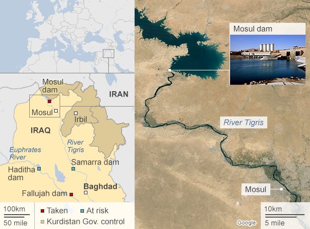 Iraq: Tử chiến tại đập thủy điện Mossul