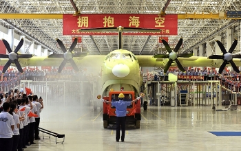 Trung Quốc thử nghiệm thành công thủy phi cơ lớn nhất thế giới