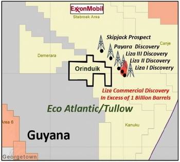 Tullow Oil phát hiện mỏ dầu quan trọng ngoài khơi Guyana