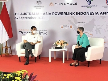 Indonesia cấp phép dự án tuyến cáp điện khổng lồ giữa Úc và Singapore