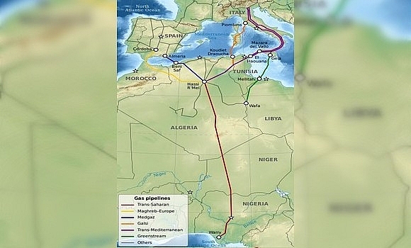 Nigeria bắt đầu xây dựng đường ống vận chuyển khí đốt đến Algeria