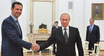 Tổng thống Syria bất ngờ tới Nga gặp ông Putin