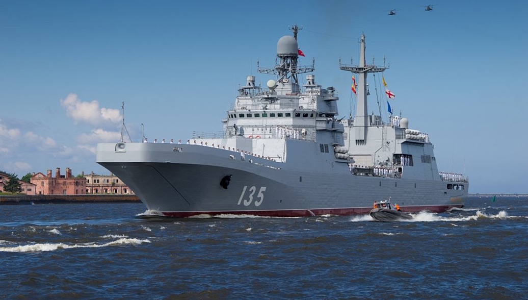 Điều ít biết về tàu đổ bộ Ivan Gren của hải quân Nga