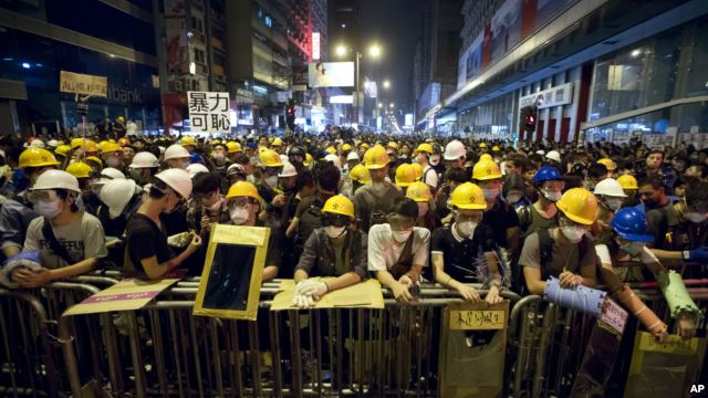 Người biểu tình Hongkong sẽ kéo đến Bắc Kinh?