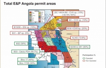 Total ký nhiều thỏa thuận với Angola