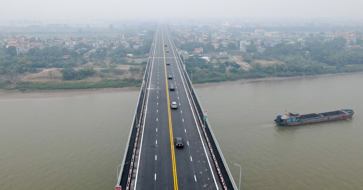 Thông xe cầu Thăng Long, kết nối xuyên suốt đường trên cao đẹp nhất Hà Nội