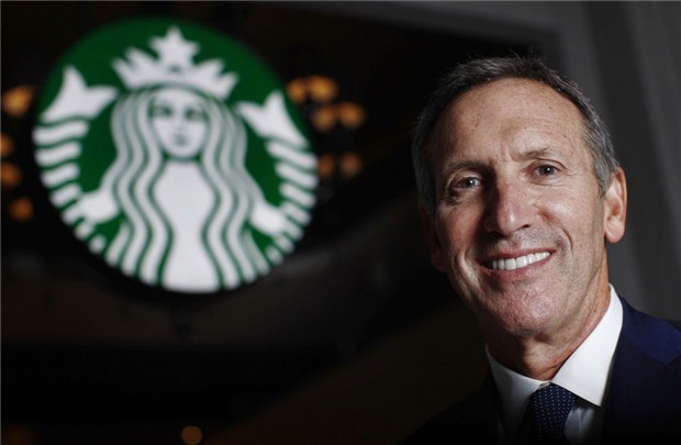 Howard Schultz - người đưa Starbucks trở thành thương hiệu toàn cầu