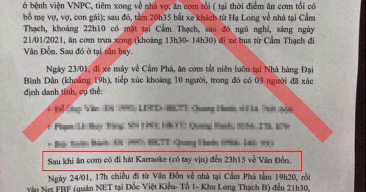 Bị phạt 5 triệu đồng vì loan tin bệnh nhân Covid-19 hát karaoke "tay vịn"