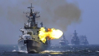Trung Quốc tập trận bắn đạn thật giữa lúc tàu Mỹ tuần tra Biển Đông