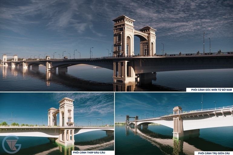 Hà Nội: Công bố hình ảnh kiến trúc cầu Trần Hưng Đạo lấy ý kiến cộng đồng từ ngày 1/3
