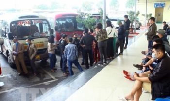 Nghệ An: Sau nhiều ngày bãi bến, xe khách đã hoạt động trở lại