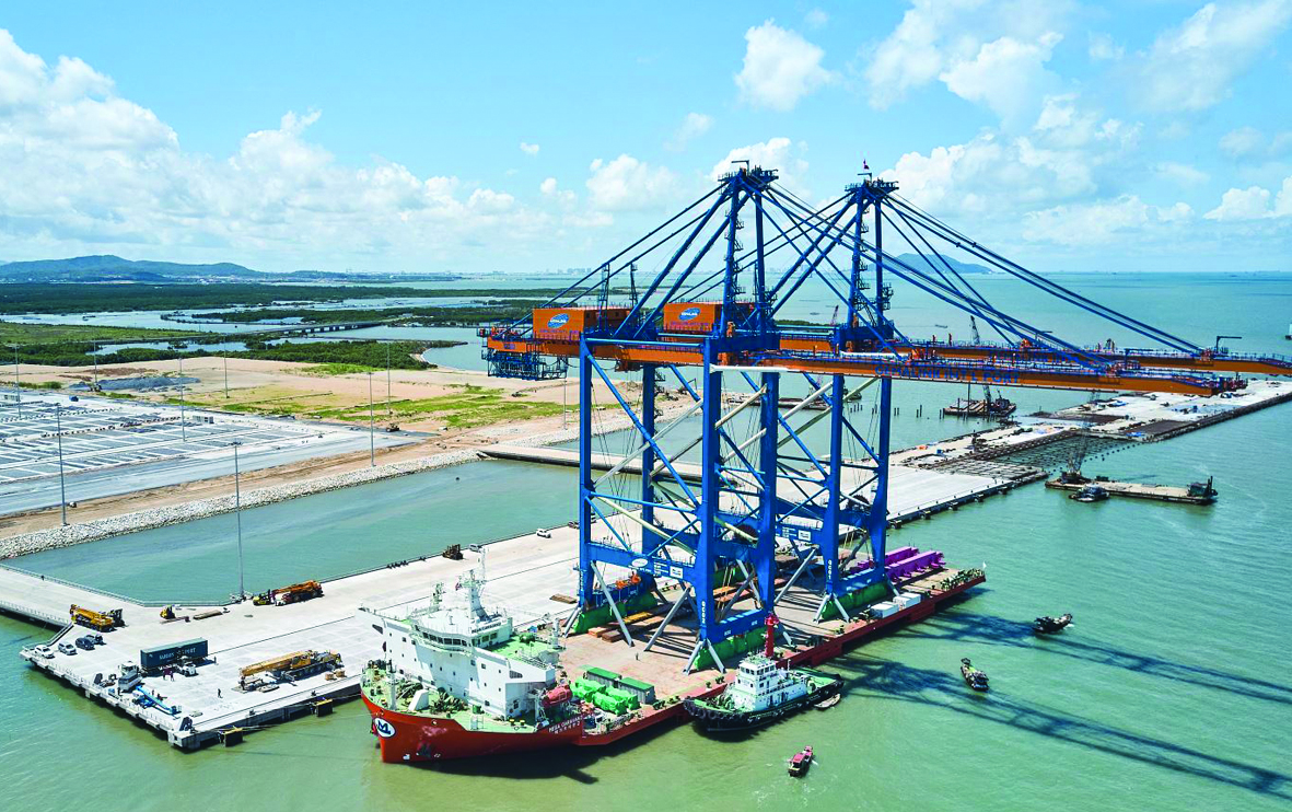 Cảng quốc tế Gemalink đưa vào khai thác nâng tổng công suất xếp dỡ container khu bến cảng CM-TV lên 8,3 triệu Teus.