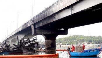 Cầu cháy tạo điểm đen giao thông ở Quảng Ngãi sẽ được sửa chữa như thế nào?
