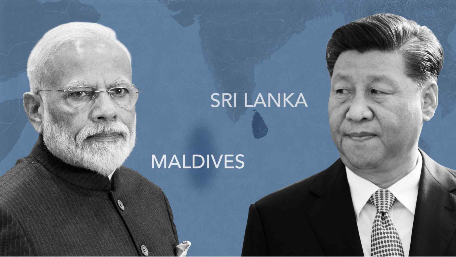 Ấn Độ và Trung Quốc nhìn thấy cơ hội tăng cường ảnh hưởng địa chính trị của họ ở Sri Lanka và Malpes, cả hai đều có vị trí chiến lược ở Ấn Độ Dương