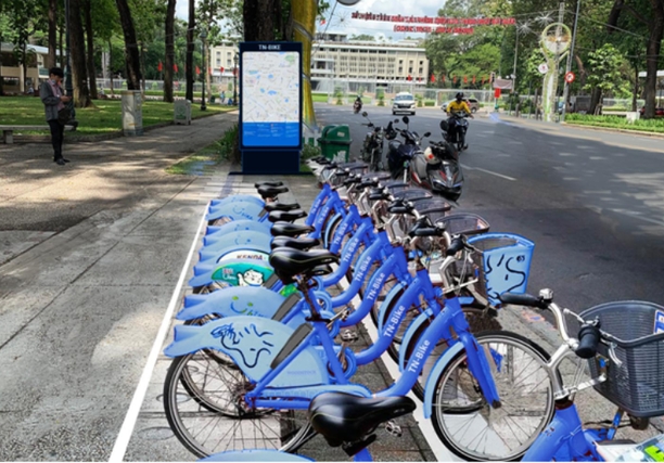 TP Hồ Chí Minh thí điểm xe đạp công cộng tại quận 1
