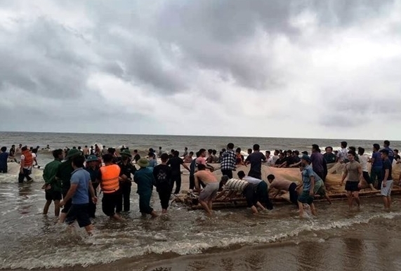 Thanh Hóa: Tìm thấy cả 4 thi thể học sinh bị đuối nước ở bờ biển