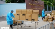 Khẩn cấp tiếp tế khẩu trang, lương thực vào Bệnh viện K Tân Triều