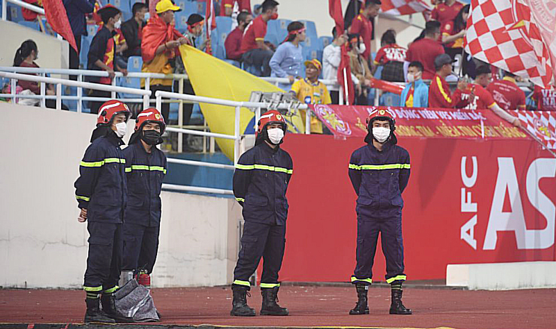 Thường trực phương tiện phòng cháy, chữa cháy tại các nơi diễn ra thi đấu SEA Games 31