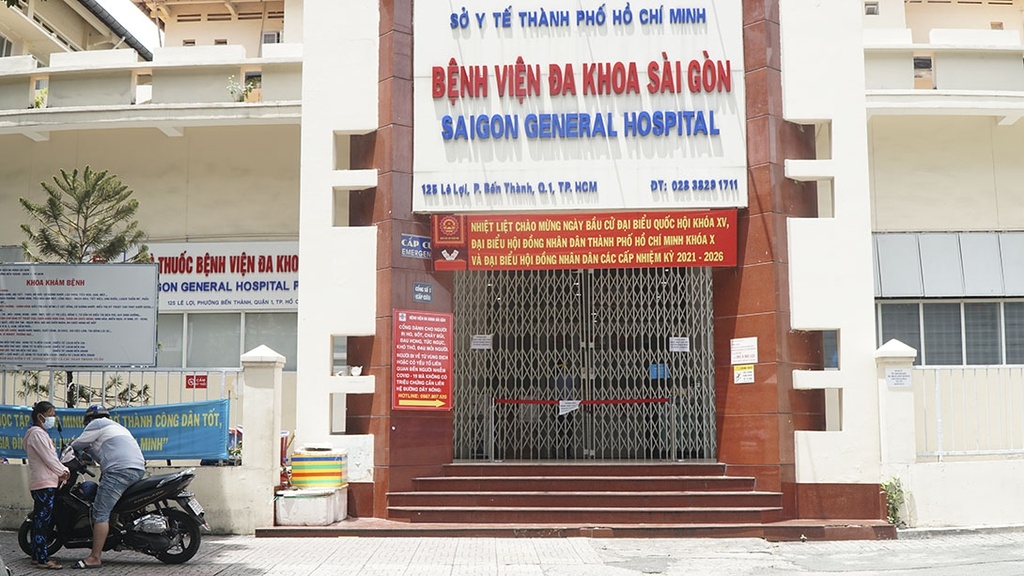 Phát hiện 5 ca dương tính, Bệnh viện Đa khoa Sài Gòn ngừng tiếp bệnh nhân