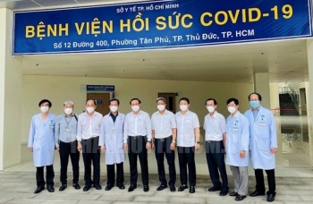 TP HCM: Bí thư Thành ủy Nguyễn Văn Nên thăm Bệnh viện Hồi sức Covid-19