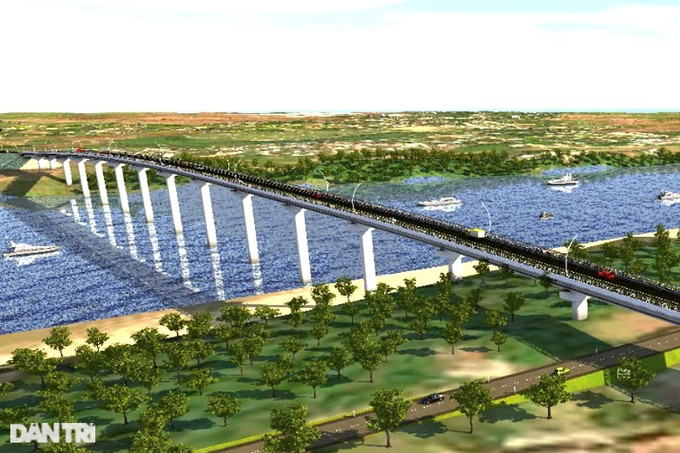 Quảng Nam khởi công dự án cầu đường nối đôi bờ sông Thu Bồn - 3