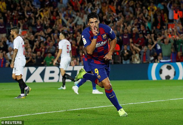 messi va luis suarez ruc sang barcelona thang dam sevilla