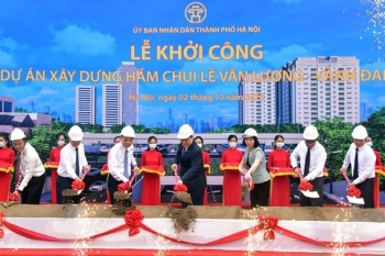 Hà Nội khởi công hầm chui gần 700 tỷ qua nút giao Lê Văn Lương - Vành đai 3