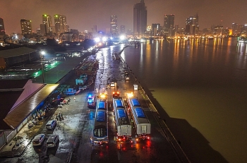 TP Hồ Chí Minh: 3 toa tàu metro số 1 đã về depot Long Bình