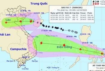 Bão số 7 đổ bộ khu vực Thái Bình - Nghệ An gây mưa lớn, áp thấp tiếp tục xuất hiện