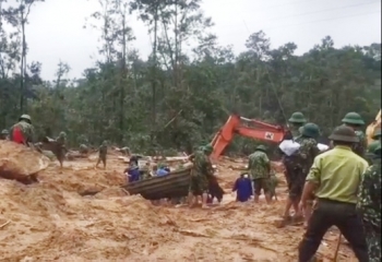 Cứu hộ tại thủy điện Rào Trăng 3: Tìm thấy 7 thi thể trong đoàn cán bộ gặp nạn