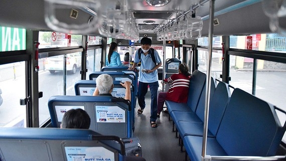 TP HCM: Chạy lại 4 tuyến xe buýt đầu tiên tại huyện Cần Giờ