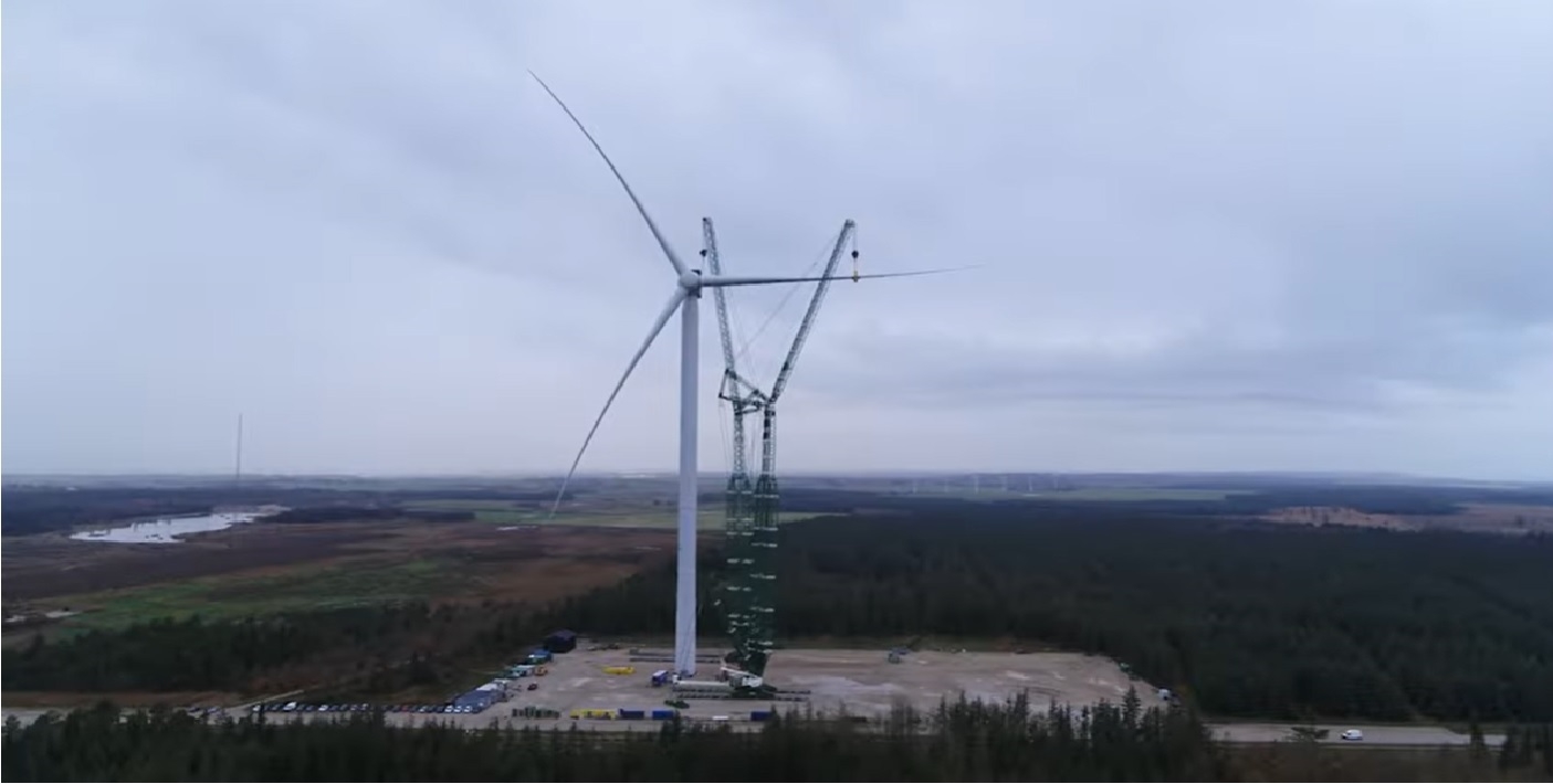 Turbine điện gió đạt kỷ lục 