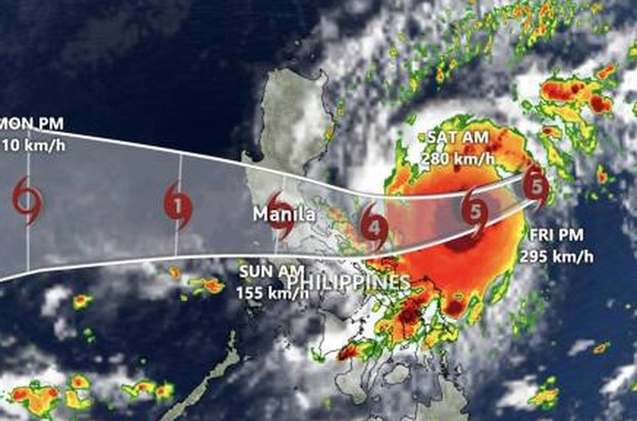 Chuyên gia khí tượng đánh giá cường độ bão Goni khi tác động đến Việt Nam