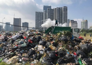Hà Nội thúc tiến độ bồi thường giải phóng mặt bằng bãi rác Sóc Sơn