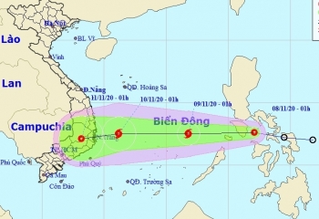 Áp thấp nhiệt đới mạnh lên thành bão đi vào Biển Đông, khả năng tăng cấp khi áp sát Phú Yên - Ninh Thuận
