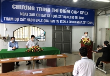 TP HCM: Thí điểm cấp giấy phép lái xe tại chỗ ngay sau khi sát hạch