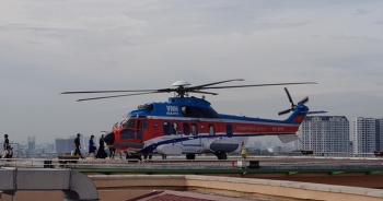 Sân bay trực thăng tại bệnh viện đầu tiên của Việt Nam chính thức hoạt động