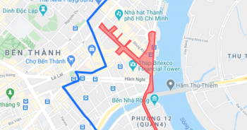 Cấm xe nhiều tuyến đường trung tâm Sài Gòn ngày cuối năm